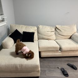 FREE - L Shaped Sectional 