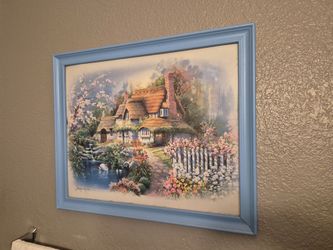 Home wall decor cottage picture