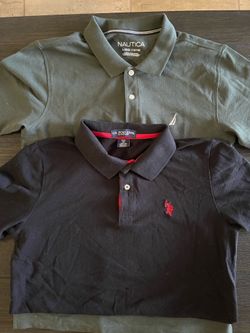 Boys Short Sleeve Shirts Náutica & US Polo Association Sz 16
