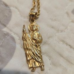 14k Gold San Judas Tadeo