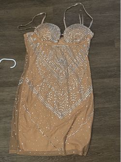 Tan dress