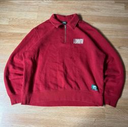 Vintage sports quarter zip