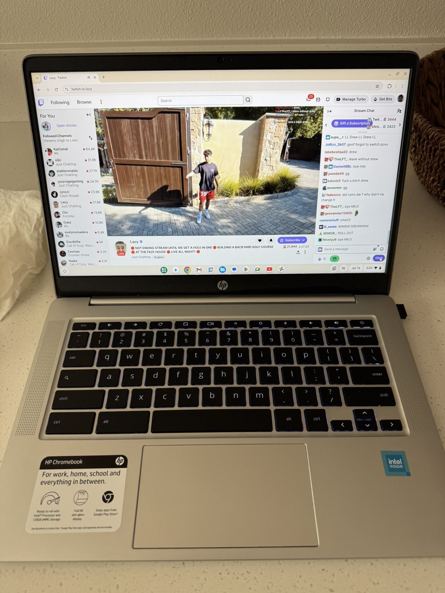 Hp Chromebook Laptop