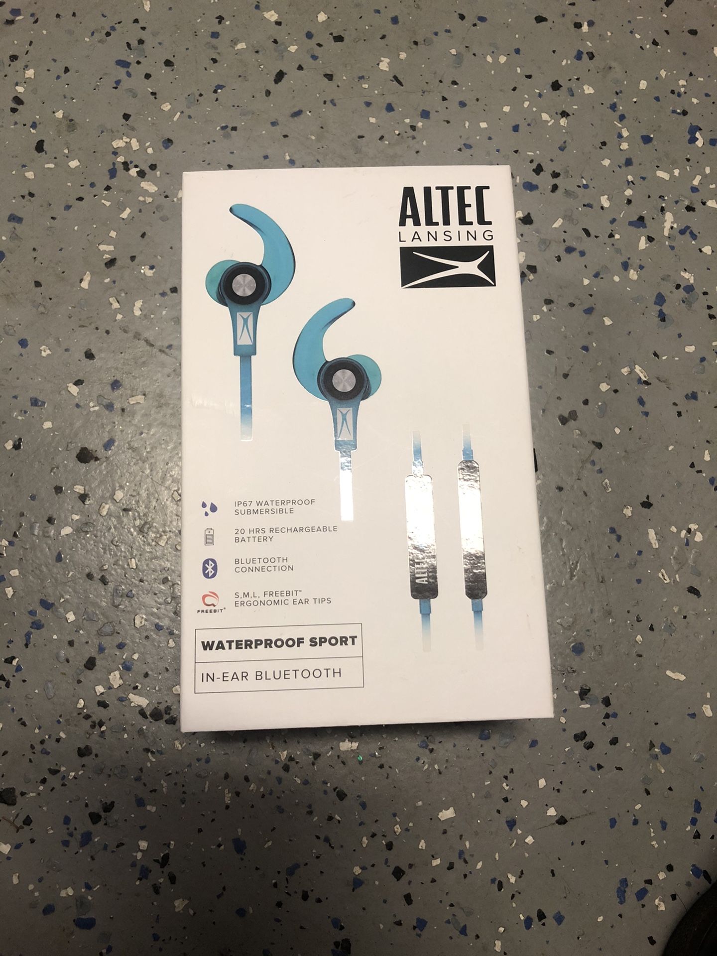 Altec Lansing wireless sport earbuds/headphones