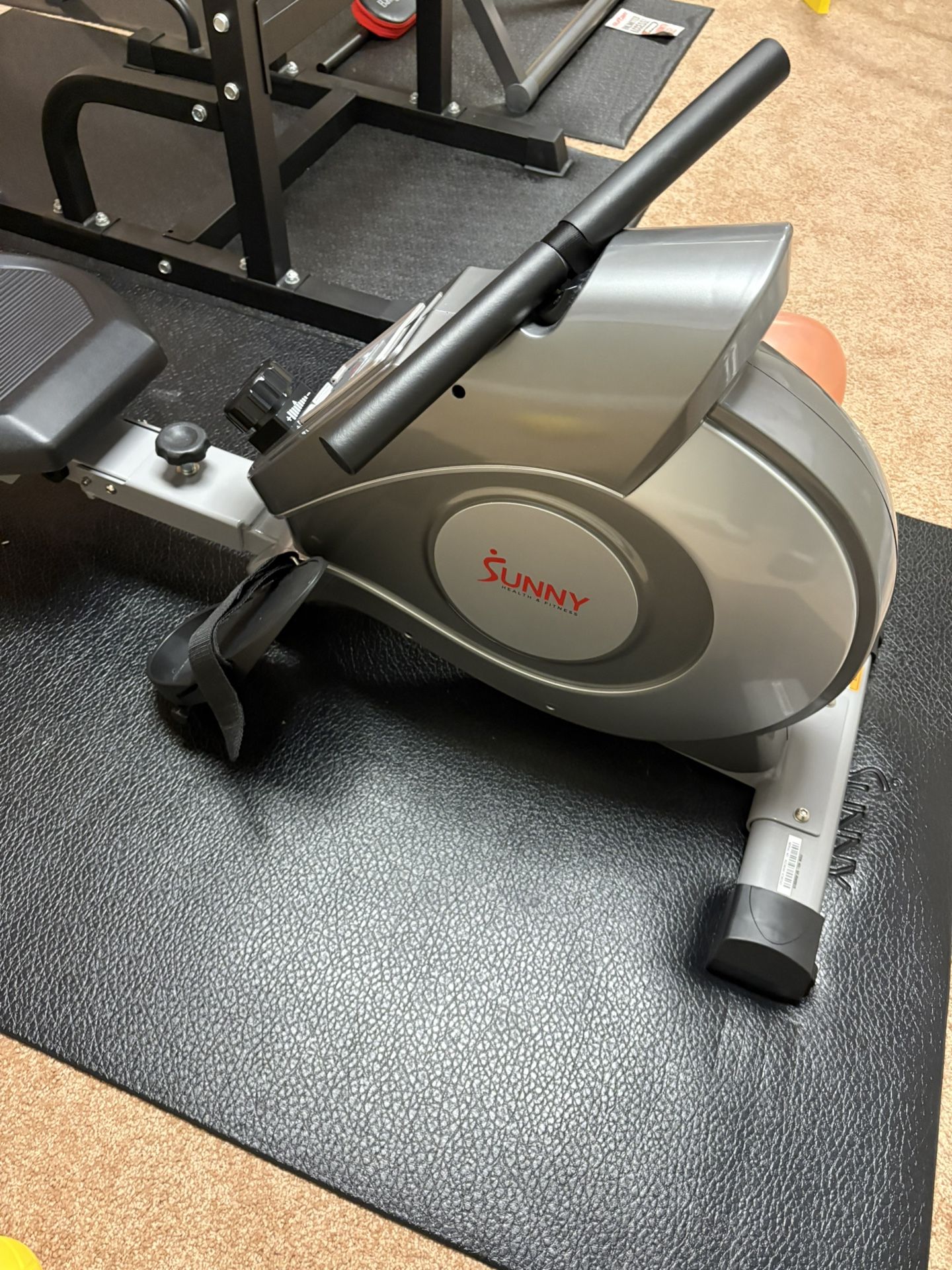 Home Gym Equipments (Rower, pull-up, And Lower Back Stretch)