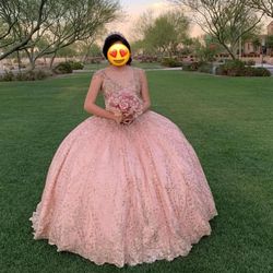 quinceanera dress( VESTIDO DE QUINCEAÑERA)