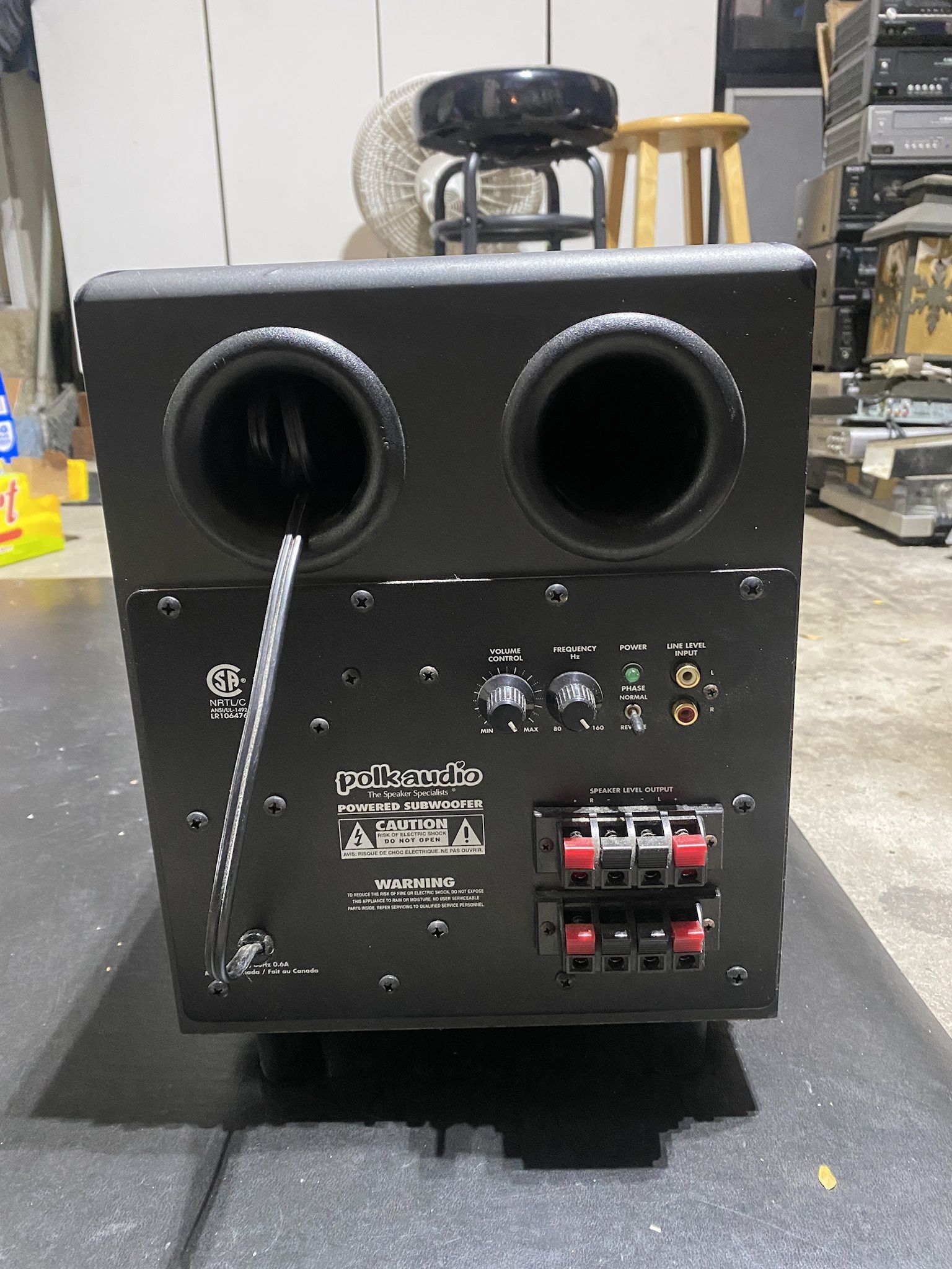 Home Theater Polk Audio Subwoofer