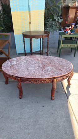 Beautiful Antique, Marble Top coffee table