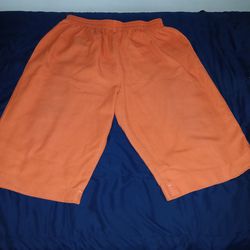 Rare CDCR Reception Center Orange Prison Shorts 2xL