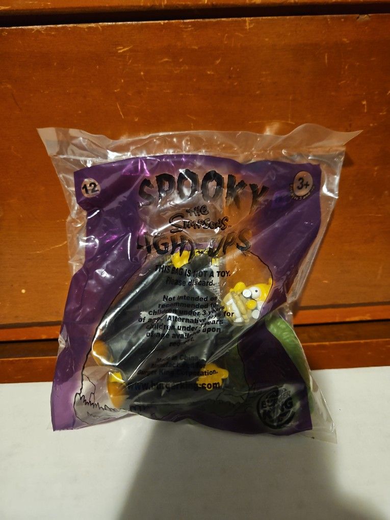2001 Burger King Spooky Simpsons - Abe Simpson