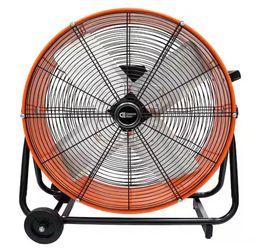 24 in. 2-Speed Heavy Duty Tilt Drum Fan