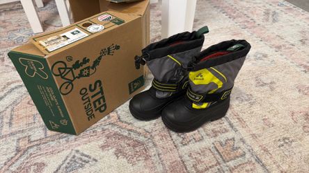 Kamik Snowcoast3 Kids Snow Boots – Bright Yellow – NEW!