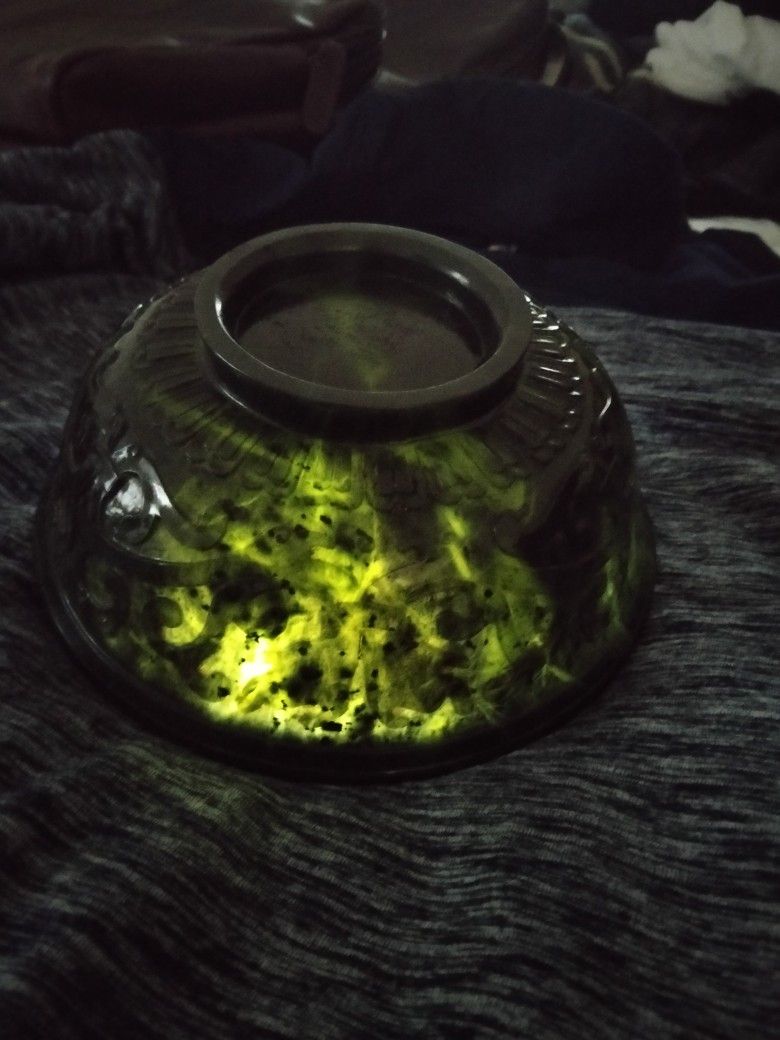 Antique Jade Bowl 