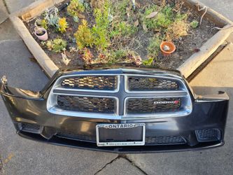 2011 - 2014 DODGE CHARGER  BUMPER & HOOD.....