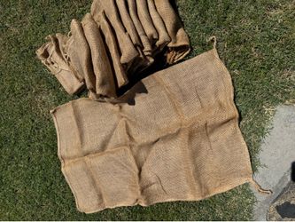 Burlap Potato Sack Bags