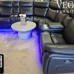 Sectional Power Recliners ✅ Delivery available ✅ Financing Options Available!✔️✨️No Credit Needed✔️✨️$0 Or $50 Down Payment✨️