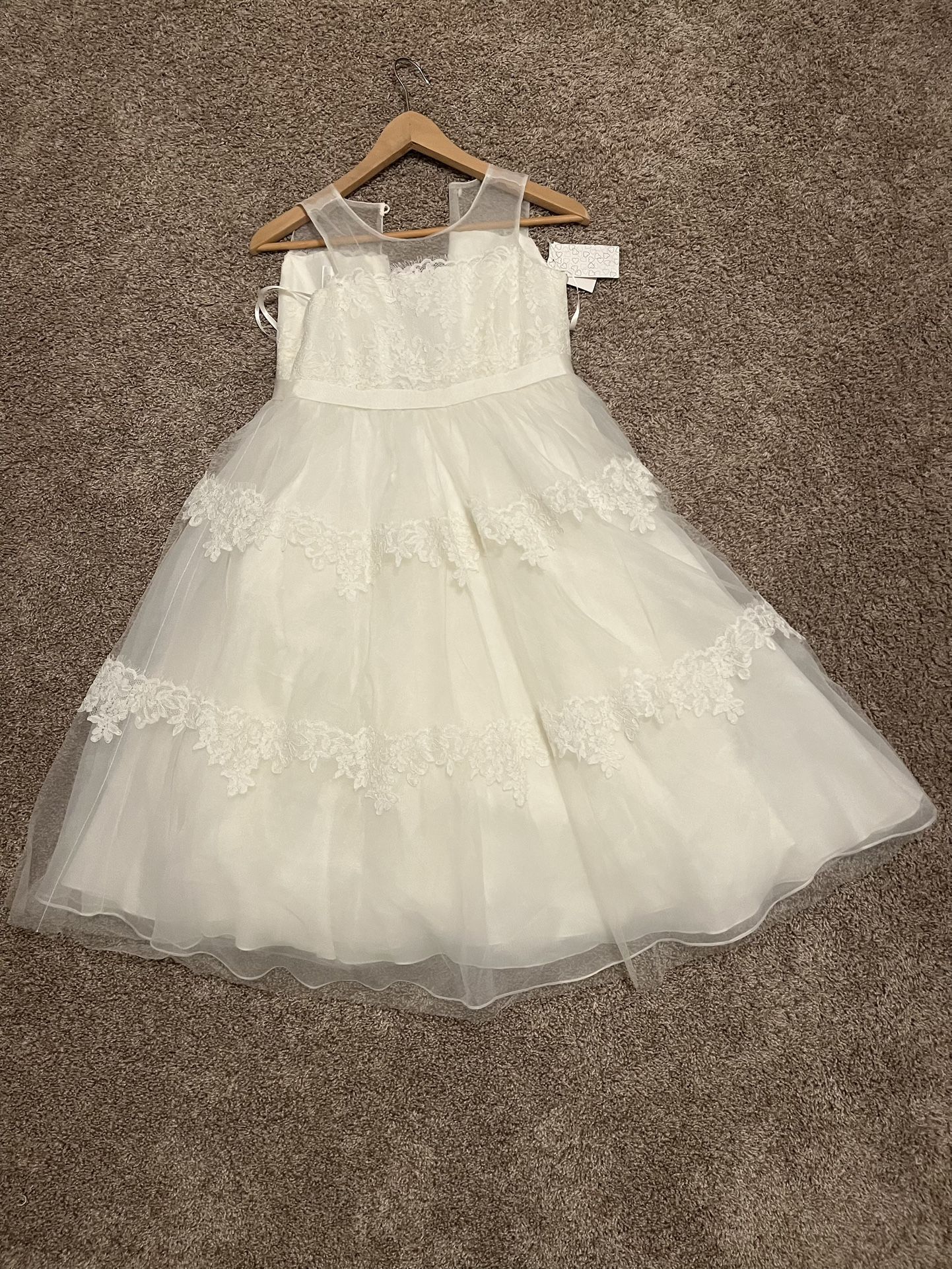 White Dress For Young Girls