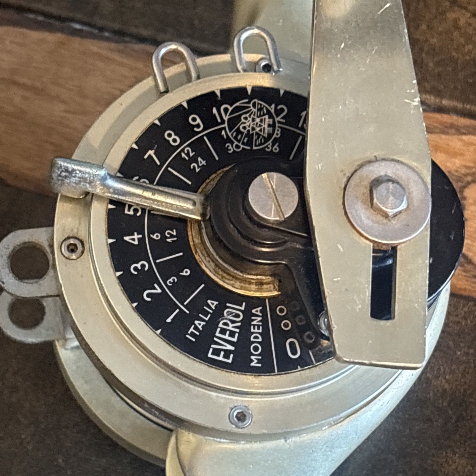 Rare 1960’s Everol 6/0 Lever Drag Reel In A Rare Vtg Nep-Tuna #12 Cradle Rod