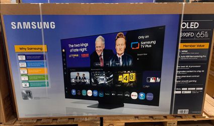 65S90F 65” Samsung smart 4k Oled HDR TV