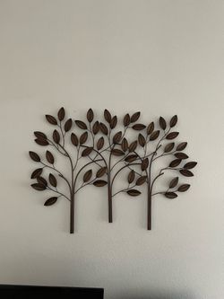 Brown Leaves Wall Decoration