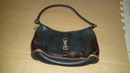 Black n brown purse