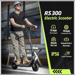 Brand New In a Box, Electric Scooter for Adults, 500W/650W Motor, Up to 19 MPH and 25 Miles Long-Range, 10" Pneumatic Tires