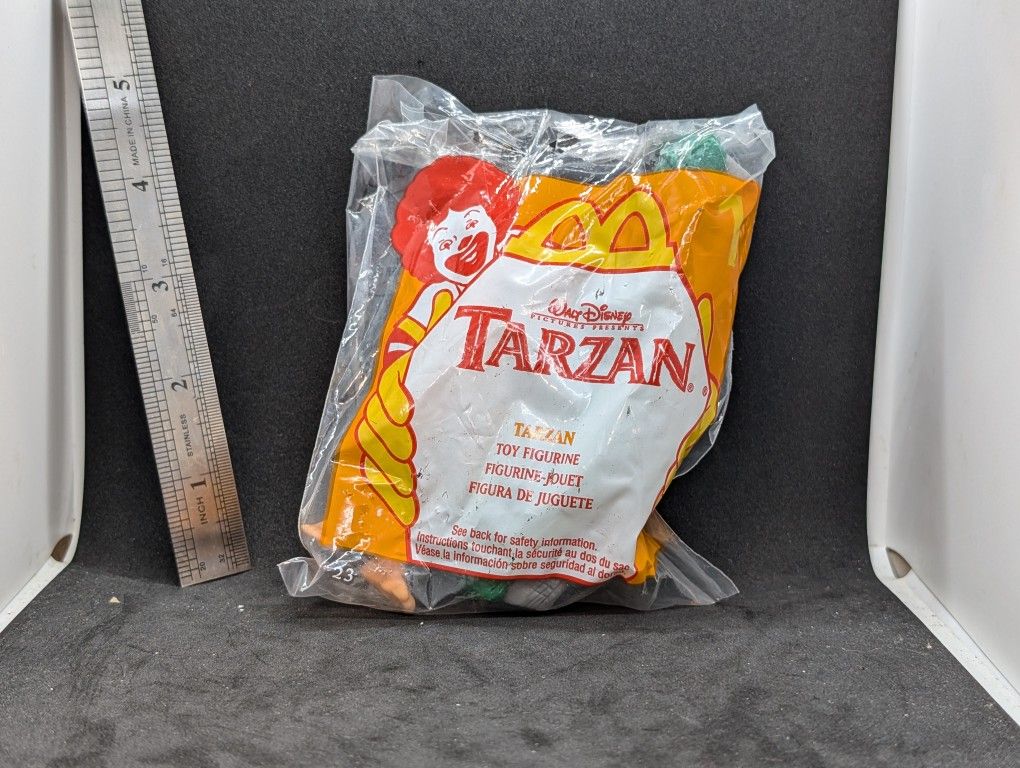 1999 McDonald’s Disney Tarzan Toy Happy Meal Toy New In Bag #1
