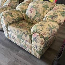 2 Plush CHAIRS