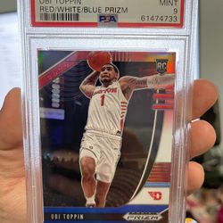Obi Toppin RC 2020 Panini Prizm DP RWB #7