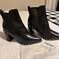 Katliu Black Ankle Boots