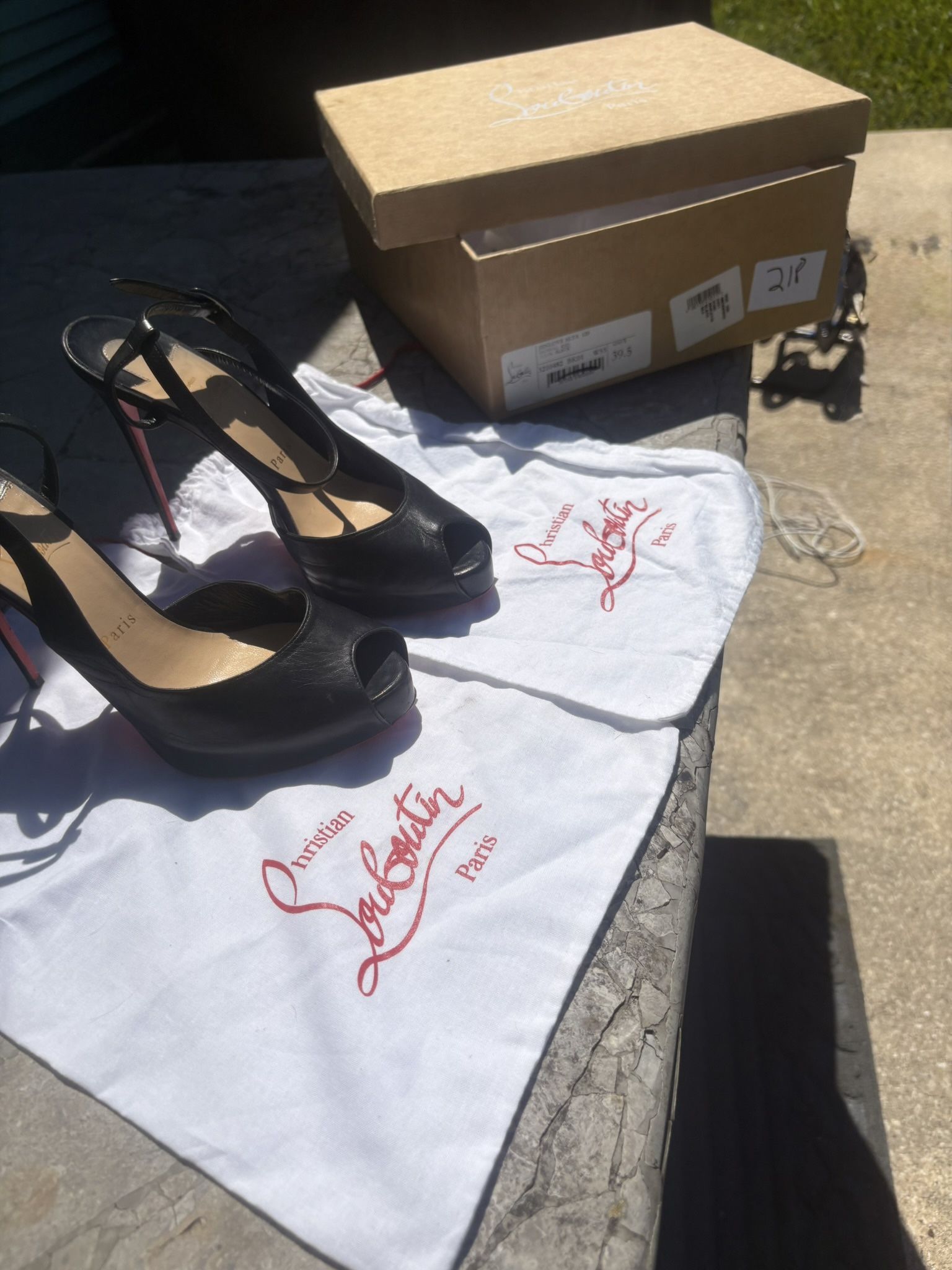 Christian Louboutin Leather Heels