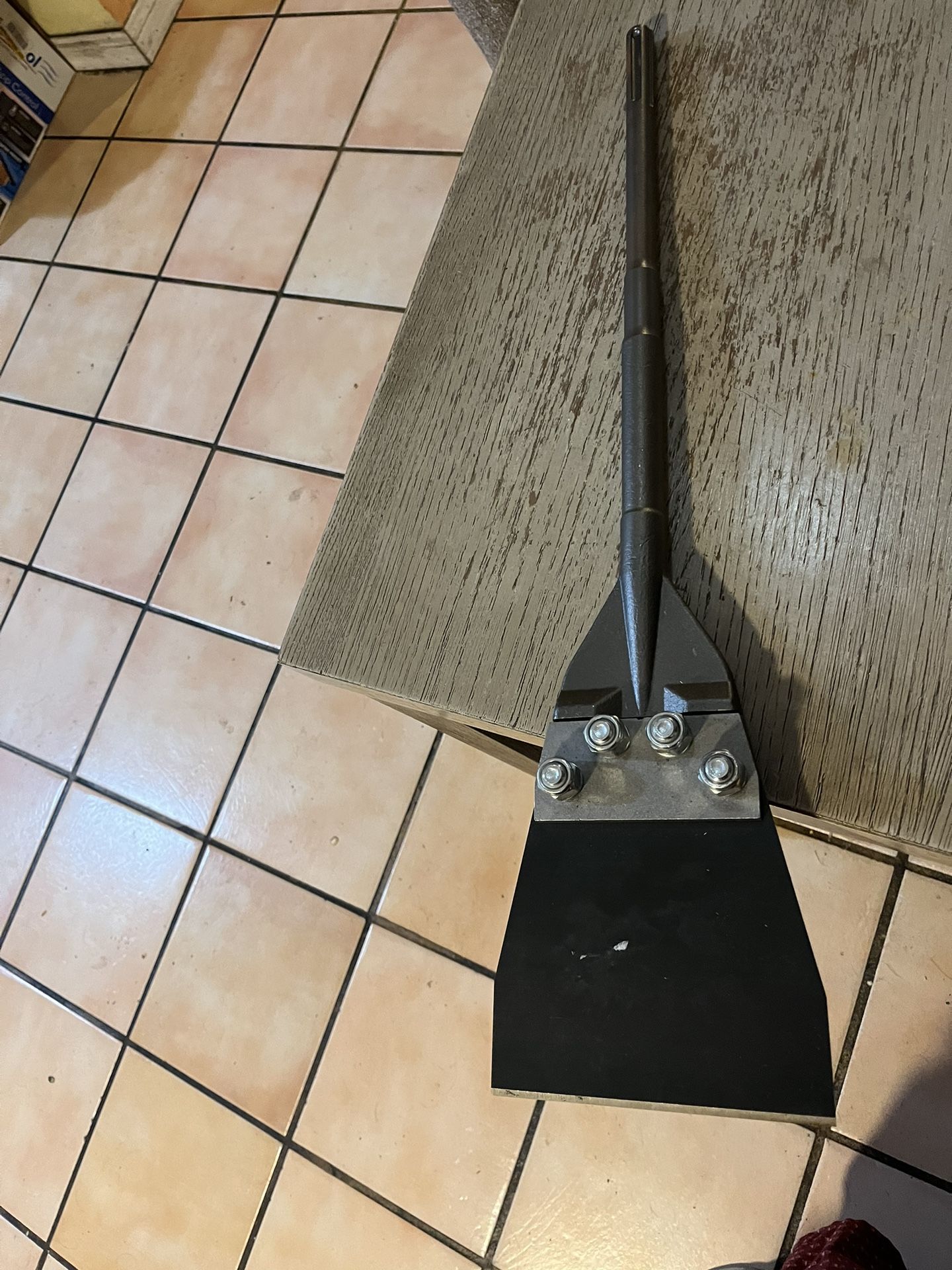 6 in. x 25 in. SDS- Max Floor Scraper