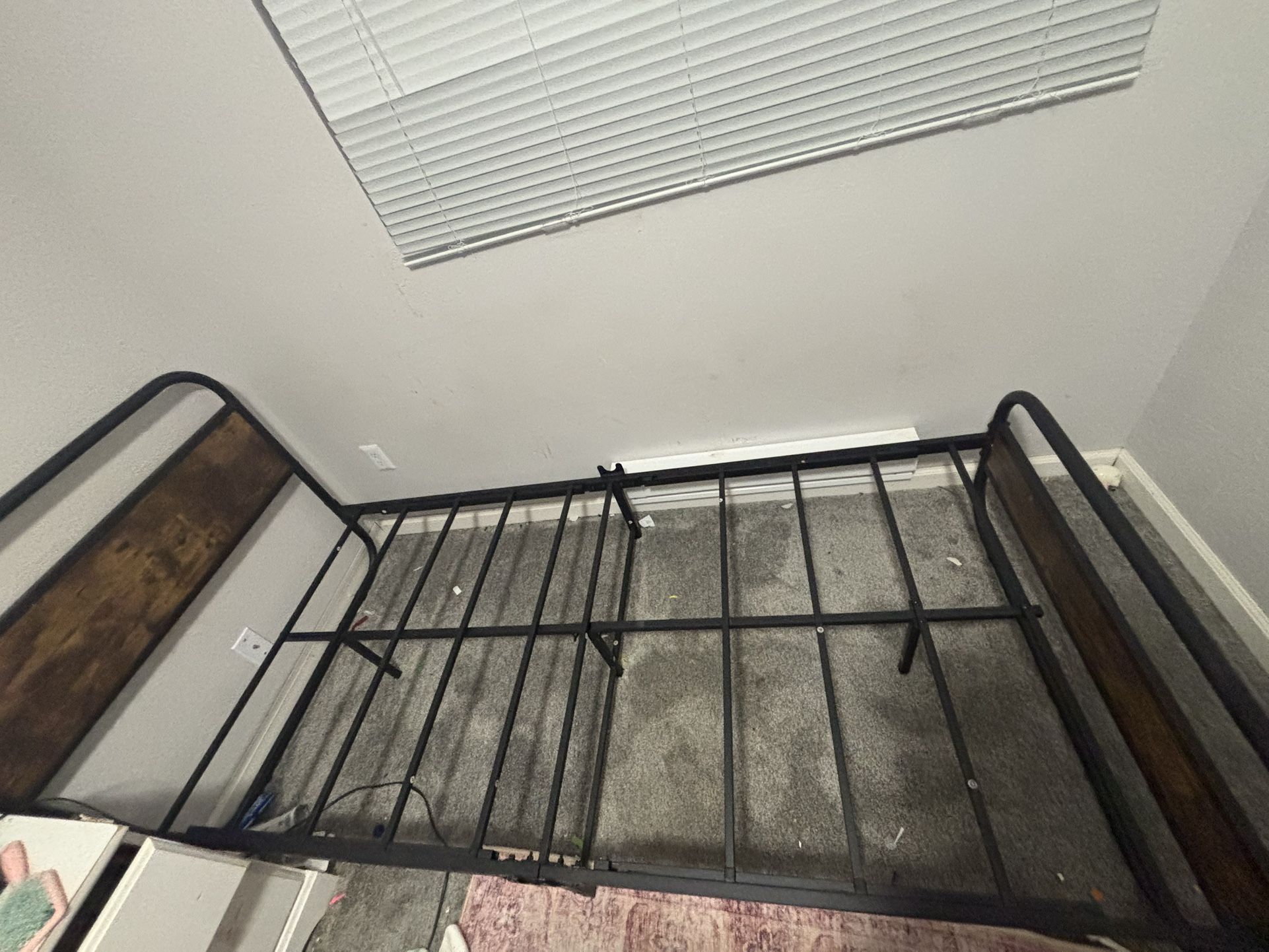long twin bed frame