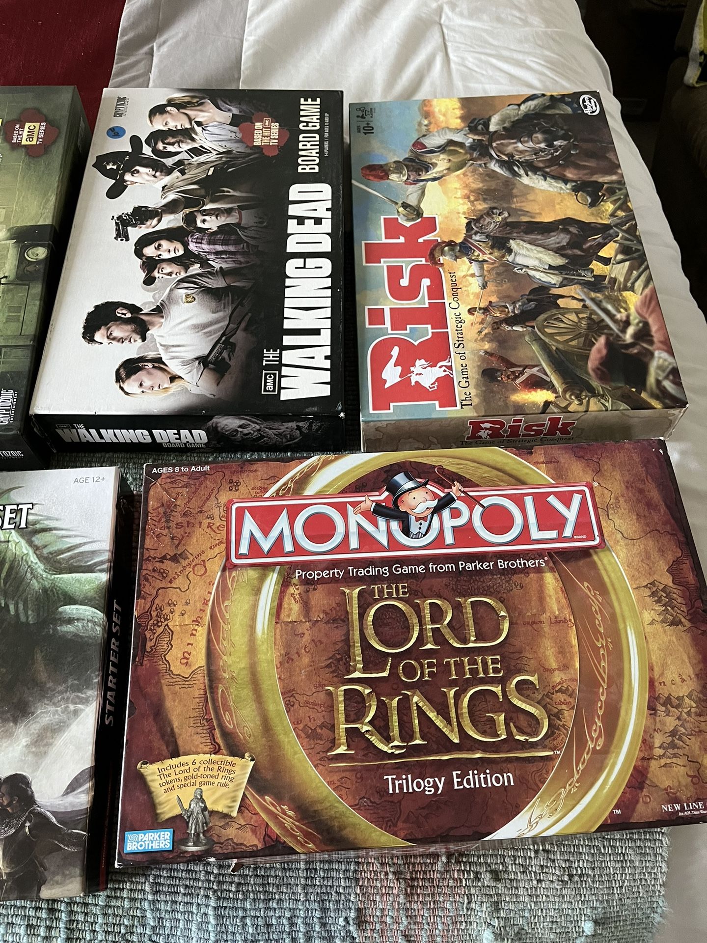 Specialty Board Games $10 And $40 Each