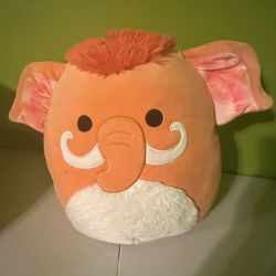 Orange elephant stuffed animal Squishmallows