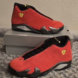 Ferrari Red Jordan 14