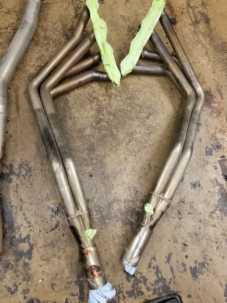 C5 corvette borla XR-1 long tube headers and x pipe!