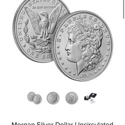 US Mint 2023 Morgan Silver Dollar Uncirculated Coin Lot Of 3 Unopened 23XE