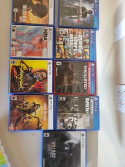 PS4 / PS5 Game Bundle – 9 Titles
