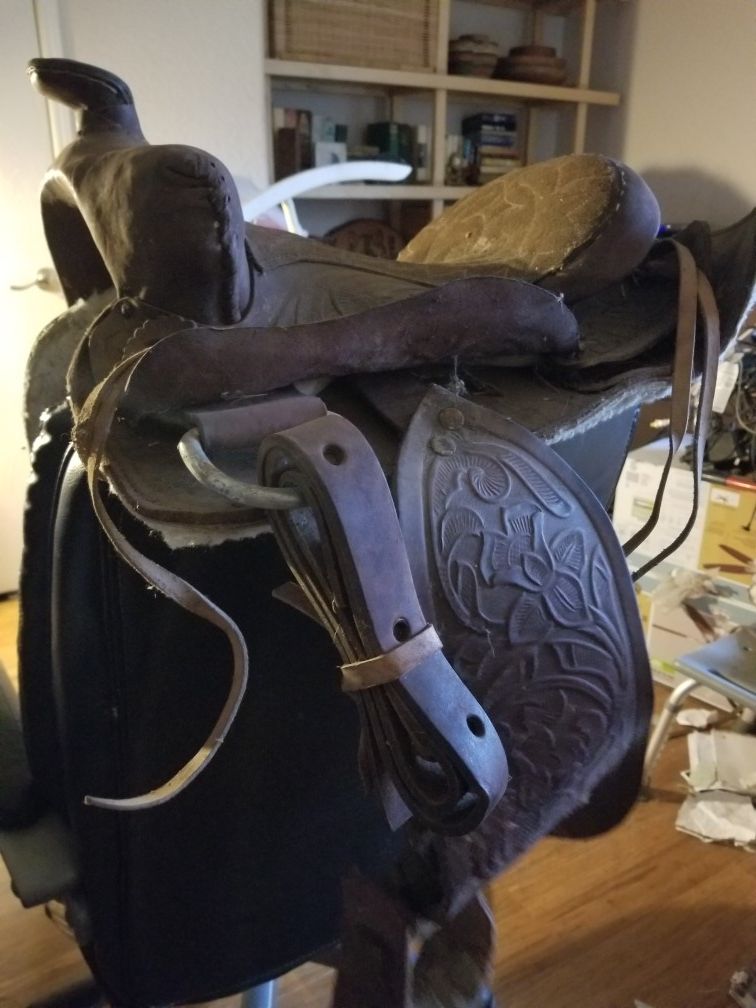 Child's pony saddle