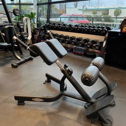 Matrix hyper extension commercial gym equipment exercise fitness workout bench