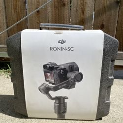 DJI Ronin-sc Gimbal never opened!!