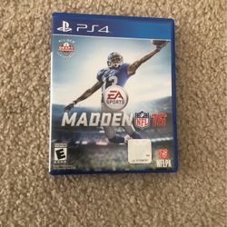 Madden 16 (PS4)