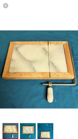 Cheese Slicer — Marble And Wood