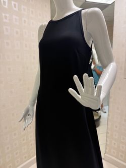 Black Sleeveless Maxi Dress