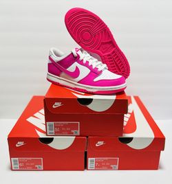 DS Nike Dunk Low Pink Fuchsia Size 8c & 9c - $120