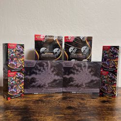 Pokemon center pitch black set