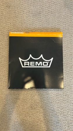 Remo 14’ Ambassador Snare Side