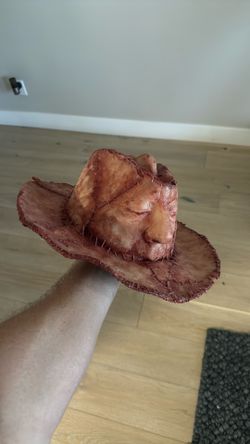 Skin cowboy hat! Halloween