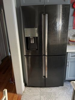 Samsung French Door Refrigerator Black Stainless